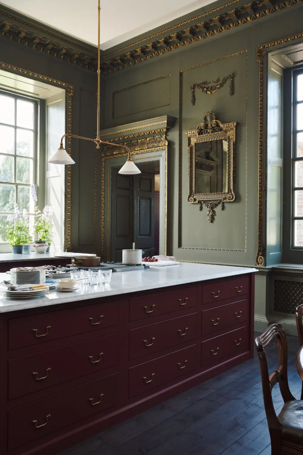 A Look Inside Raynham Hall’s New deVOL Kitchen Where Heritage Meets Modern Living 12 red-classic-english-devol-kitchen-stately-home-nordroom1