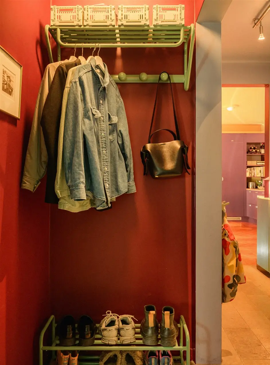 A Colorful Stockholm Family Apartment with Views of the Lake 36 c