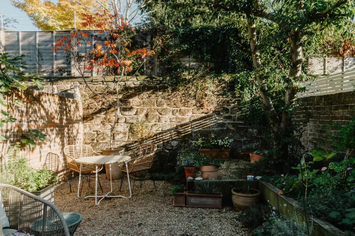 Cozy Interiors in a Restored 19th Century Family Home in Tunbridge Wells 29 walled garden victorian home