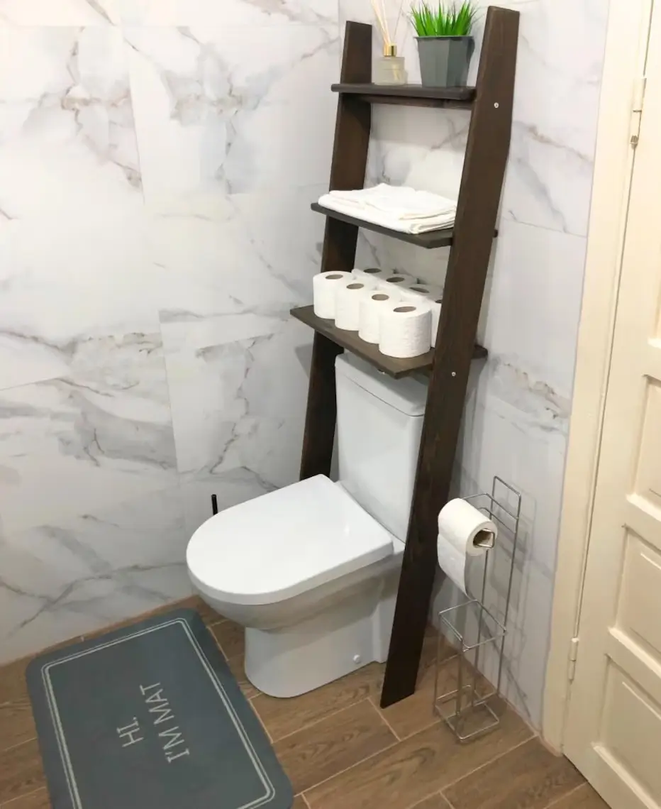 30 Smart Storage Etsy Finds to Transform Your Small Bathroom 9 wooden-shelves-over-toilet-small-bathroom-etsy-finds-nordroom