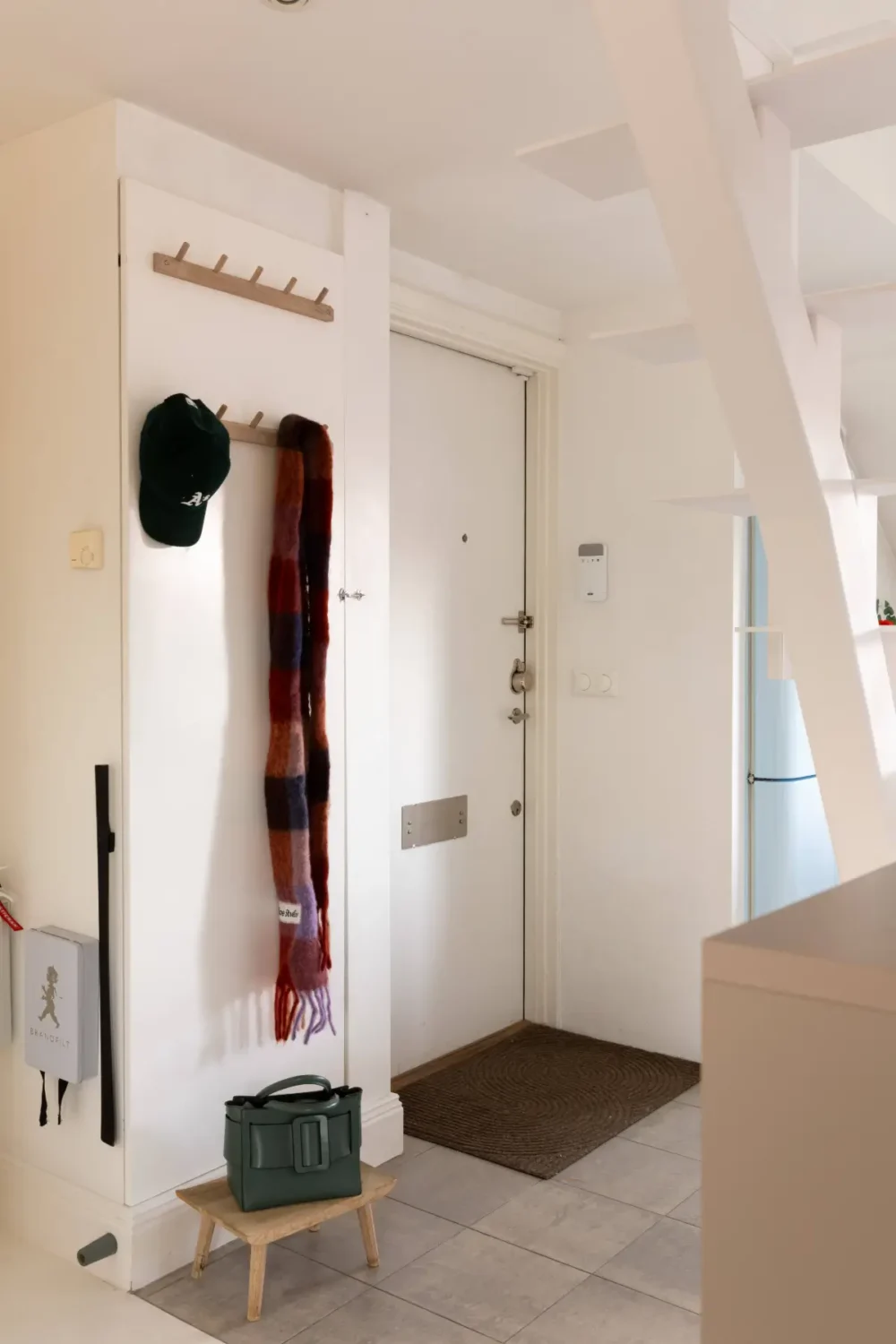 A Bright and Open-Plan Attic Apartment with Exposed Beams 27 bright attic apartment stockholm nordroom A Bright and Open-Plan Attic Apartment with Exposed Beams