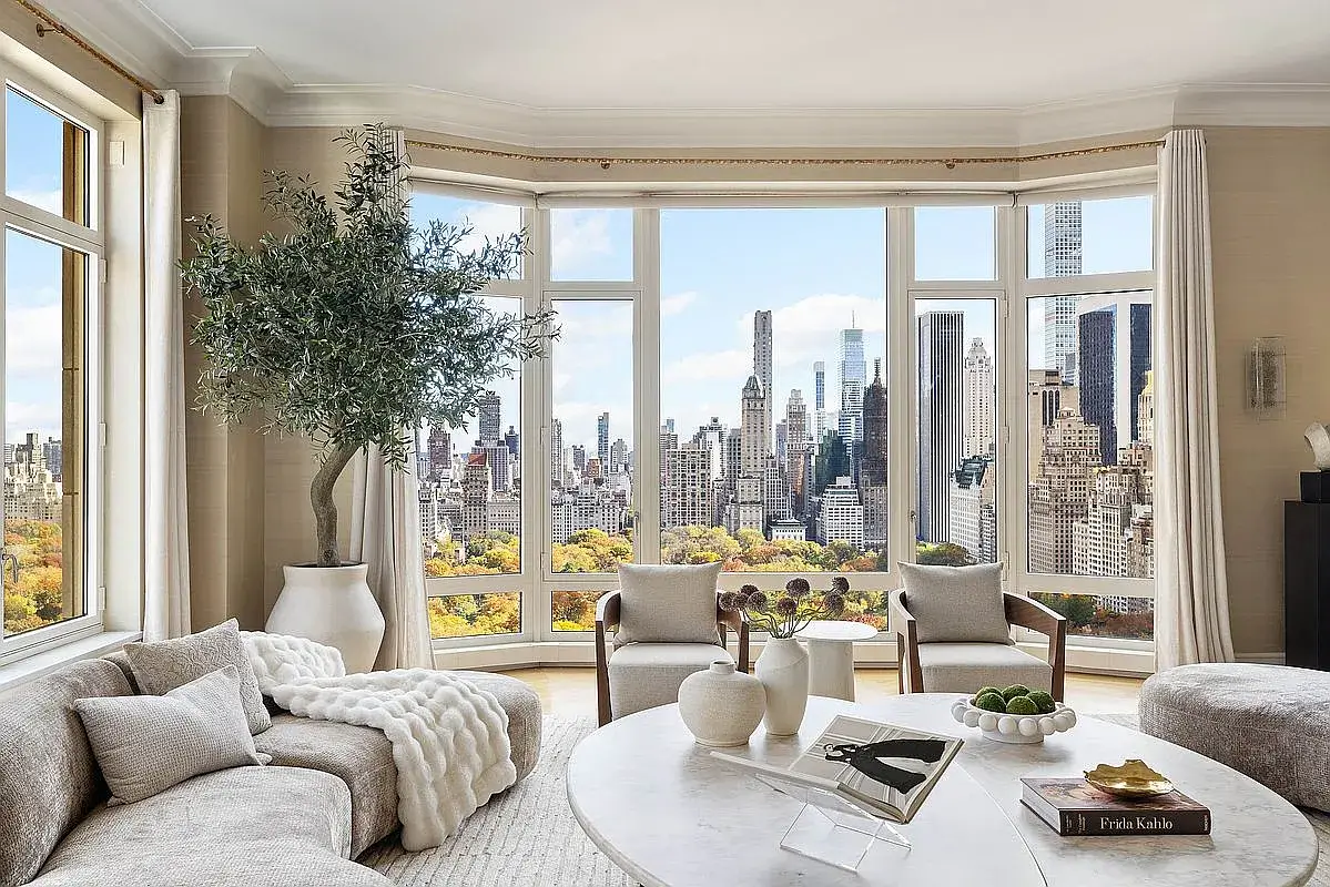 The 10 Most Expensive New York Real Estate Listings in November 2025 13 central-park-west-apartment-new-york