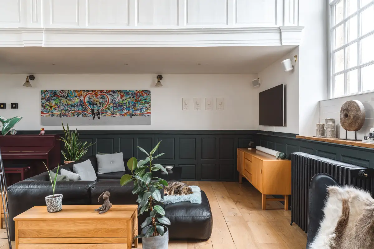 A Restored 18th-Century Chapel Transformed into a Stunning Home 7 c