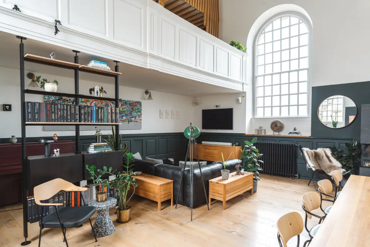 A Restored 18th-Century Chapel Transformed into a Stunning Home 5 chapel-conversion-near-bath-england-nordroom28