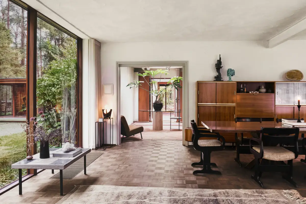 A Renovated Midcentury Forest Bungalow in The Netherlands 11 forest-bungalow-home-netherlands-nordroom