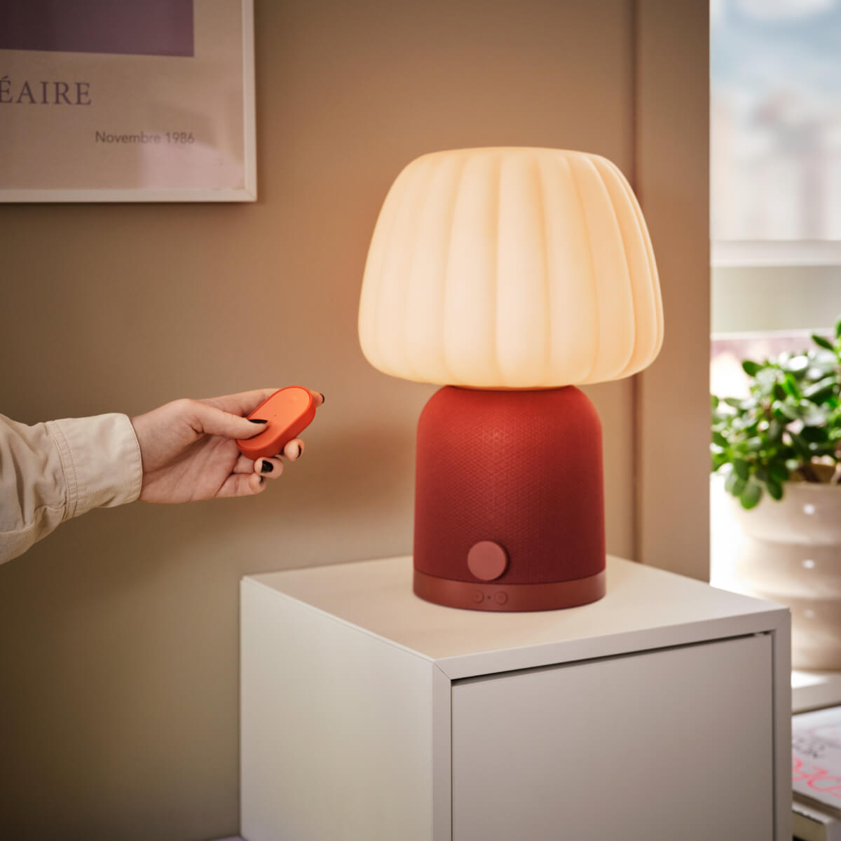 IKEA x Teklan Bring Bold Color and Playful Geometry to Home Tech 17 ikea-teklan-colorful-home-tech-nordroom13