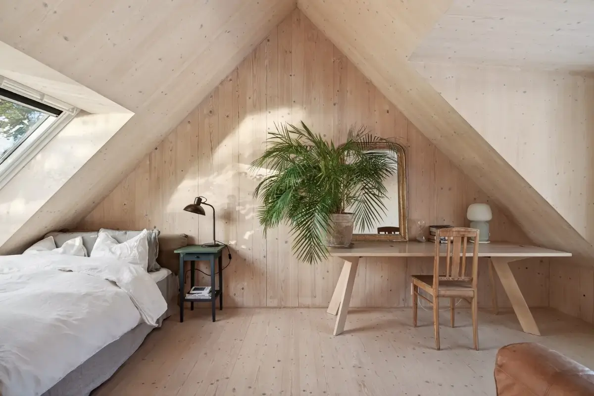 A Modern Wooden Cottage with Sea Views Close to Stockholm 14 modern-wooden-cottage-sea-views