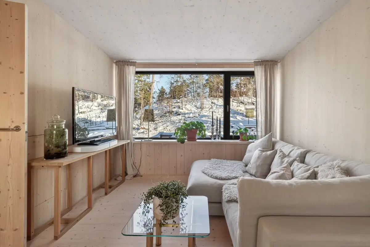 A Modern Wooden Cottage with Sea Views Close to Stockholm 12 modern-wooden-cottage-sea-views