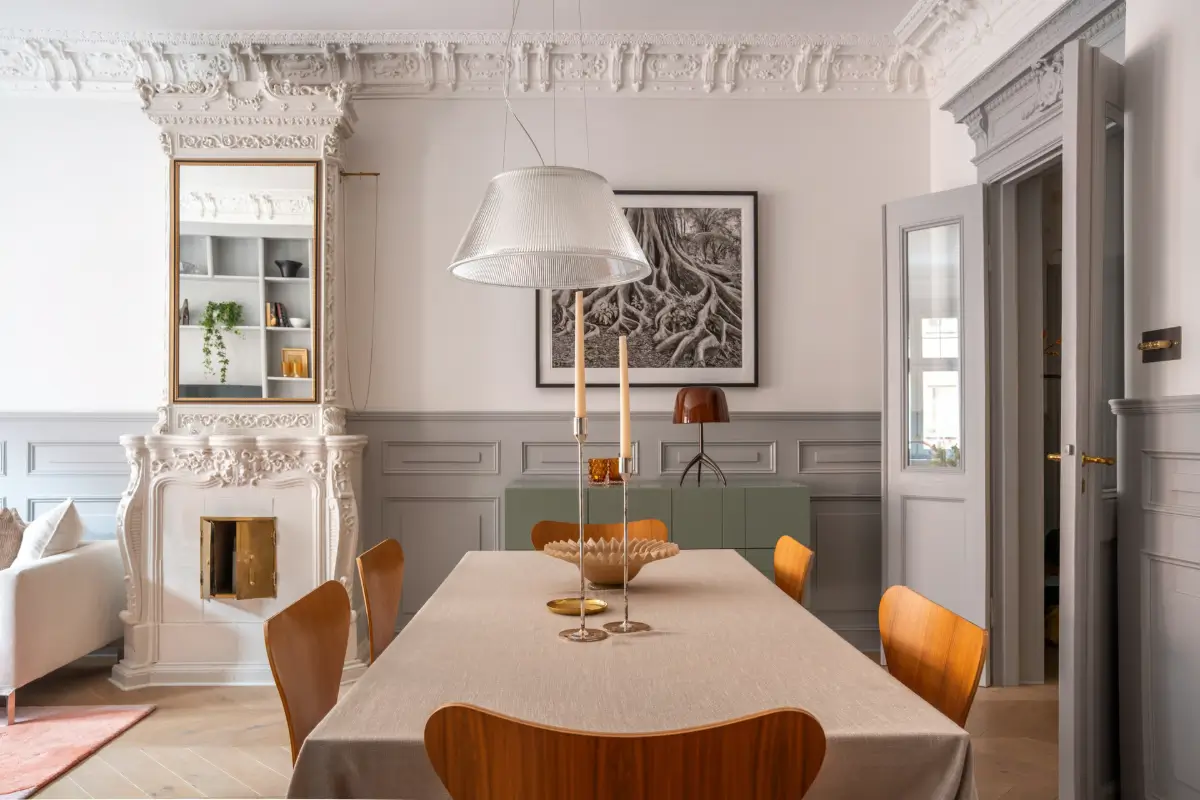 Period Details Meet Contemporary Materials in a Stylish Stockholm Apartment 5 period-details-meets-modern-materials-stockholm-apartment-nordroom33