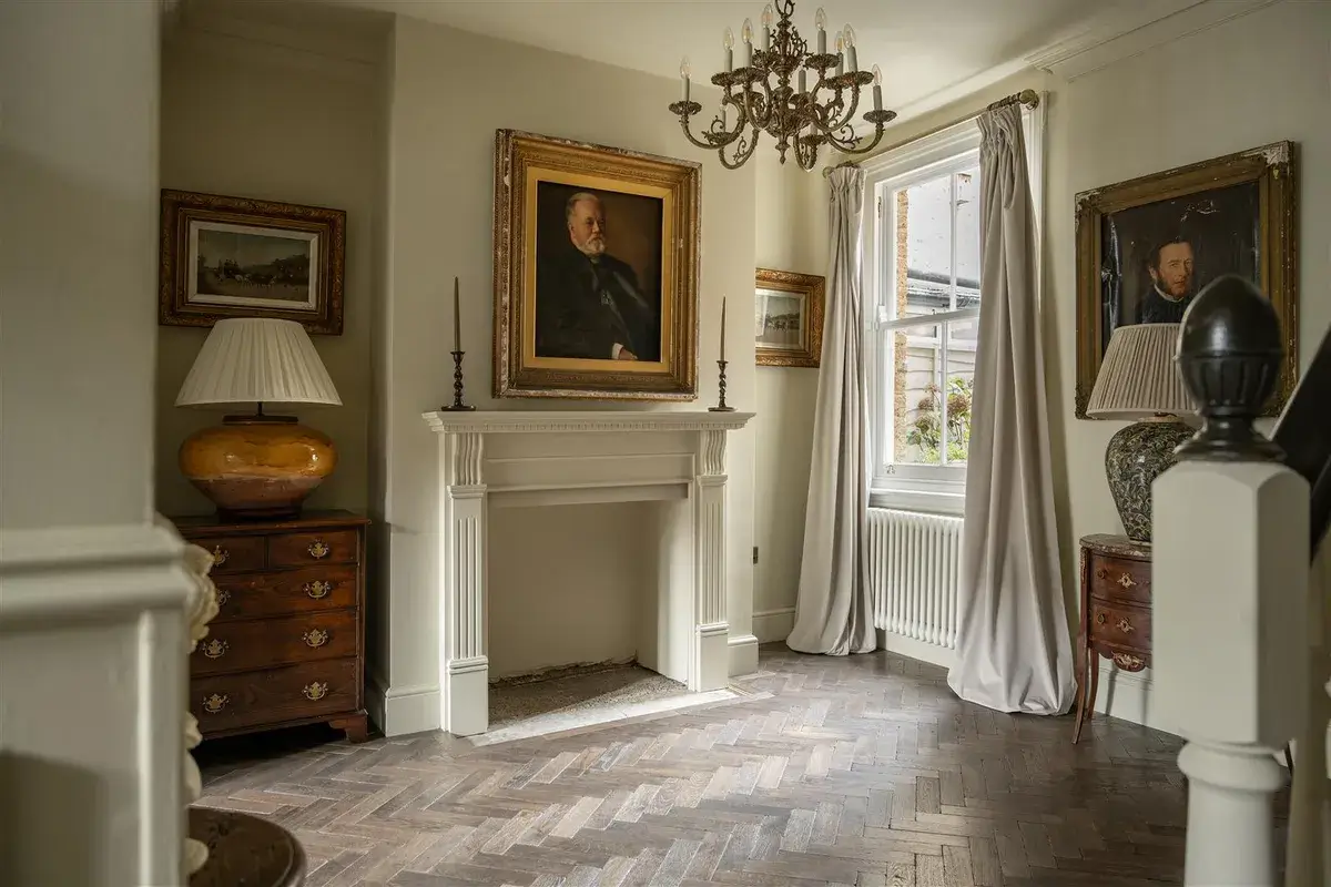 A Pink Kitchen in a Beautifully Restored Victorian House 12 restored-victorian-terrace-house-london16