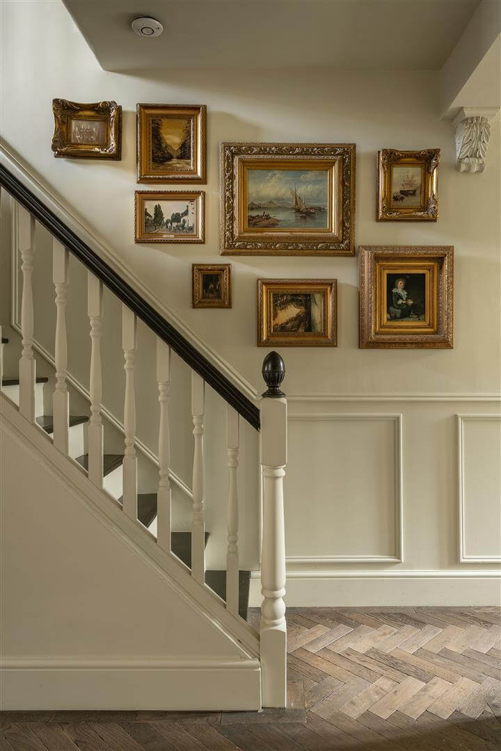 A Pink Kitchen in a Beautifully Restored Victorian House 14 restored-victorian-terrace-house-london19