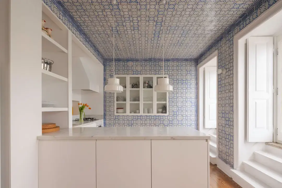27 Statement Ceiling Ideas That Will Spruce Up Any Room 33 statement-ceiling-tilework-kitchen-nordroom