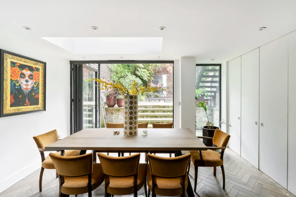 Contrasting Colors in an Elegant Notting Hill Townhouse 10 stylish-notting-hill-townhouse9