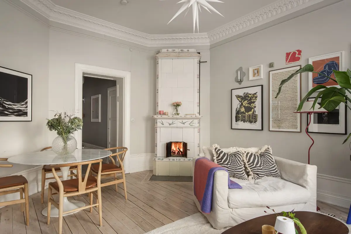 Period Features and a Pink Bedroom in a Turn-of-the-Century Apartment 8 turn-of-the-century-apartment-pink-bedroom