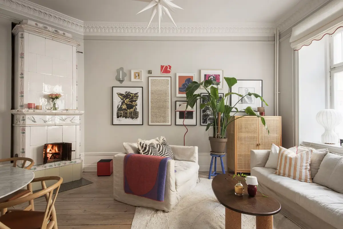 Period Features and a Pink Bedroom in a Turn-of-the-Century Apartment 2 turn-of-the-century-apartment-pink-bedroom