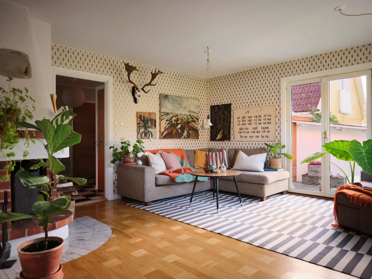 A Charming 1950s Family Home with a Lovely Garden 5 cozy-1950s-family-home-sweden-nordroom