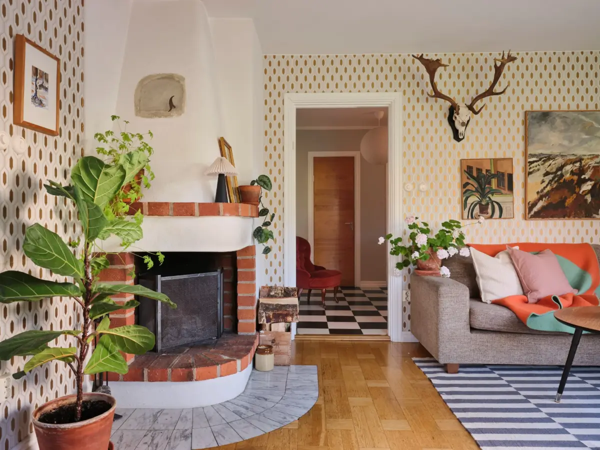 A Charming 1950s Family Home with a Lovely Garden 10 cozy-1950s-family-home-sweden-nordroom