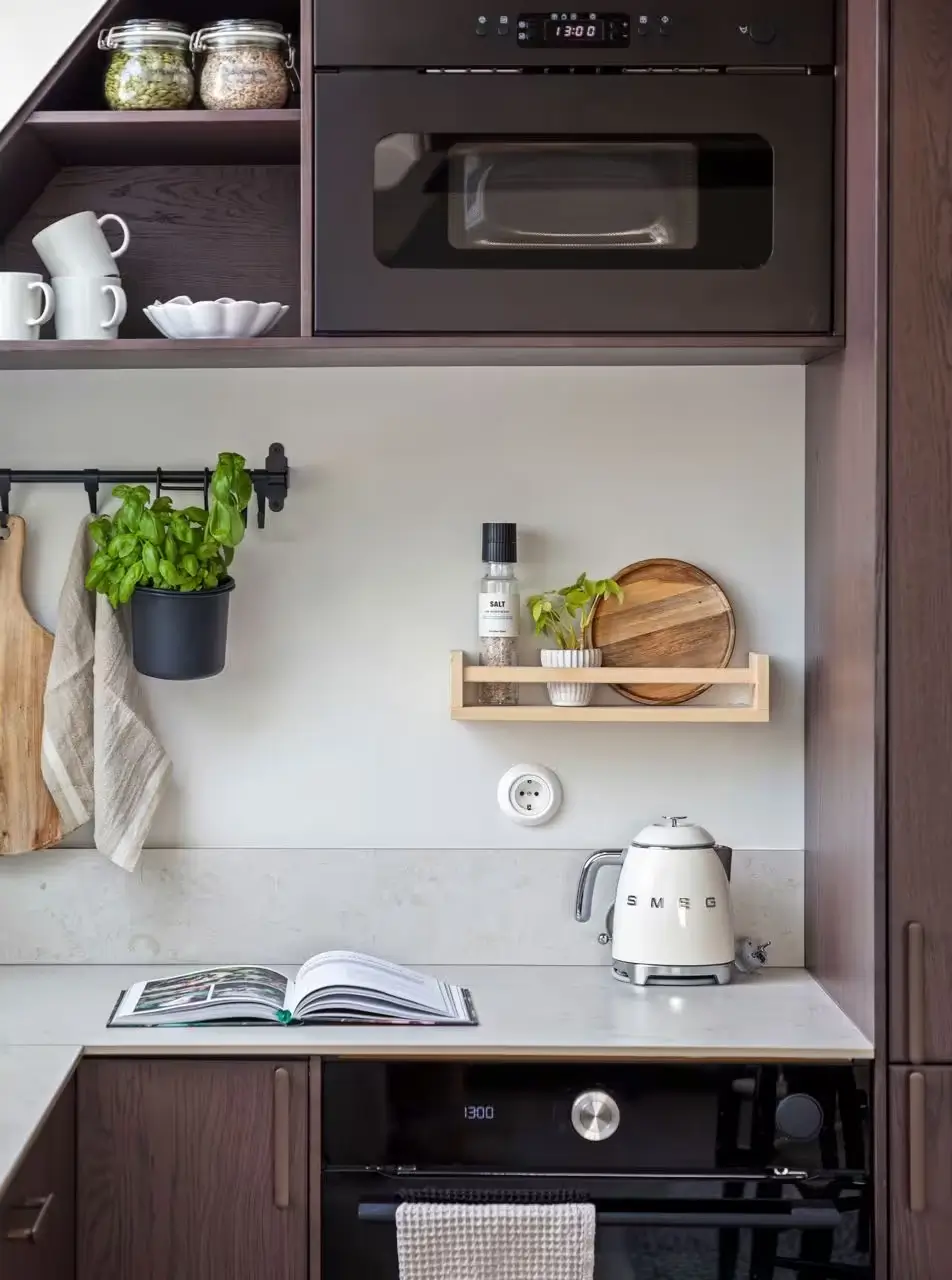 A Light-Filled Attic Apartment with Exposed Beams 3 light-attic-apartment-sweden-nordroom