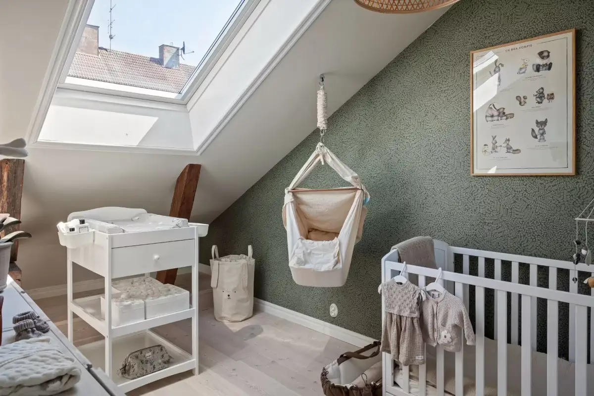 A Light-Filled Attic Apartment with Exposed Beams 15 light-attic-apartment-sweden-nordroom