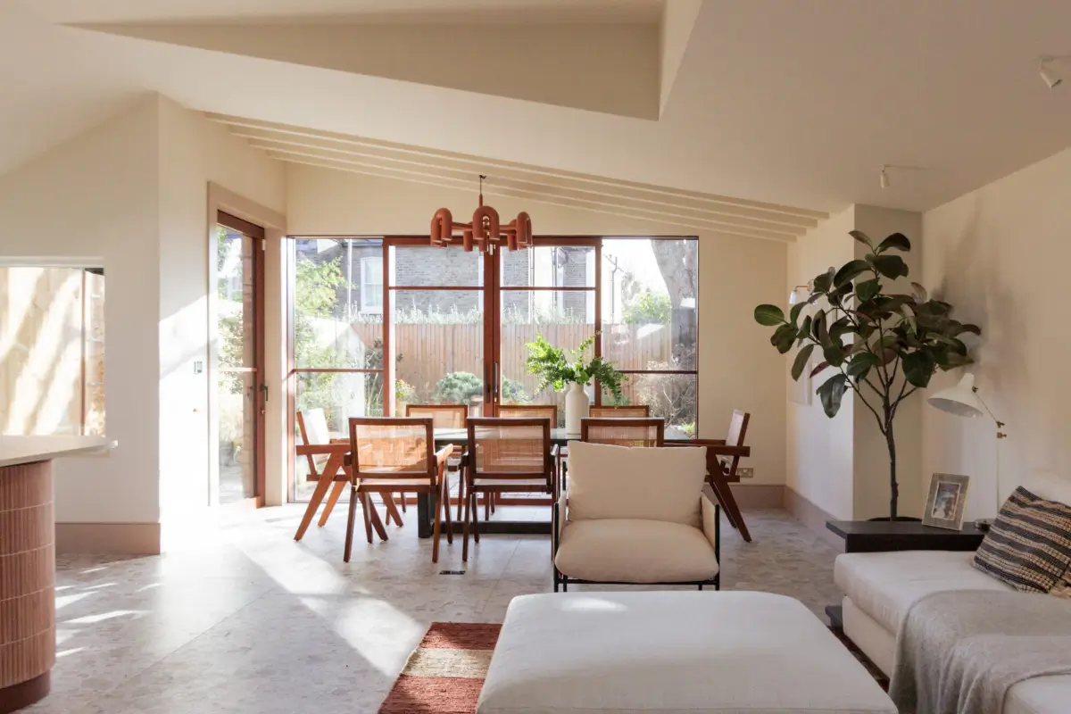 Pink Tones in A Renovated Queen's Park Victorian House 17 pink-tones-light-filled-renovated-victorian-house-london