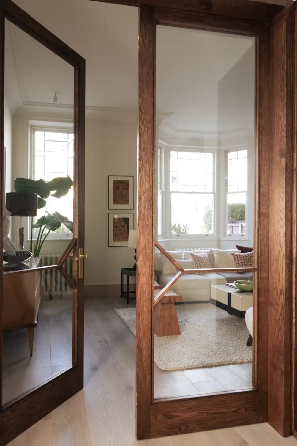 Pink Tones in A Renovated Queen's Park Victorian House 2 pink-tones-light-filled-renovated-victorian-house-london