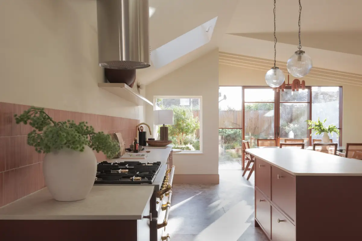 Pink Tones in A Renovated Queen's Park Victorian House 10 pink-tones-light-filled-renovated-victorian-house-london
