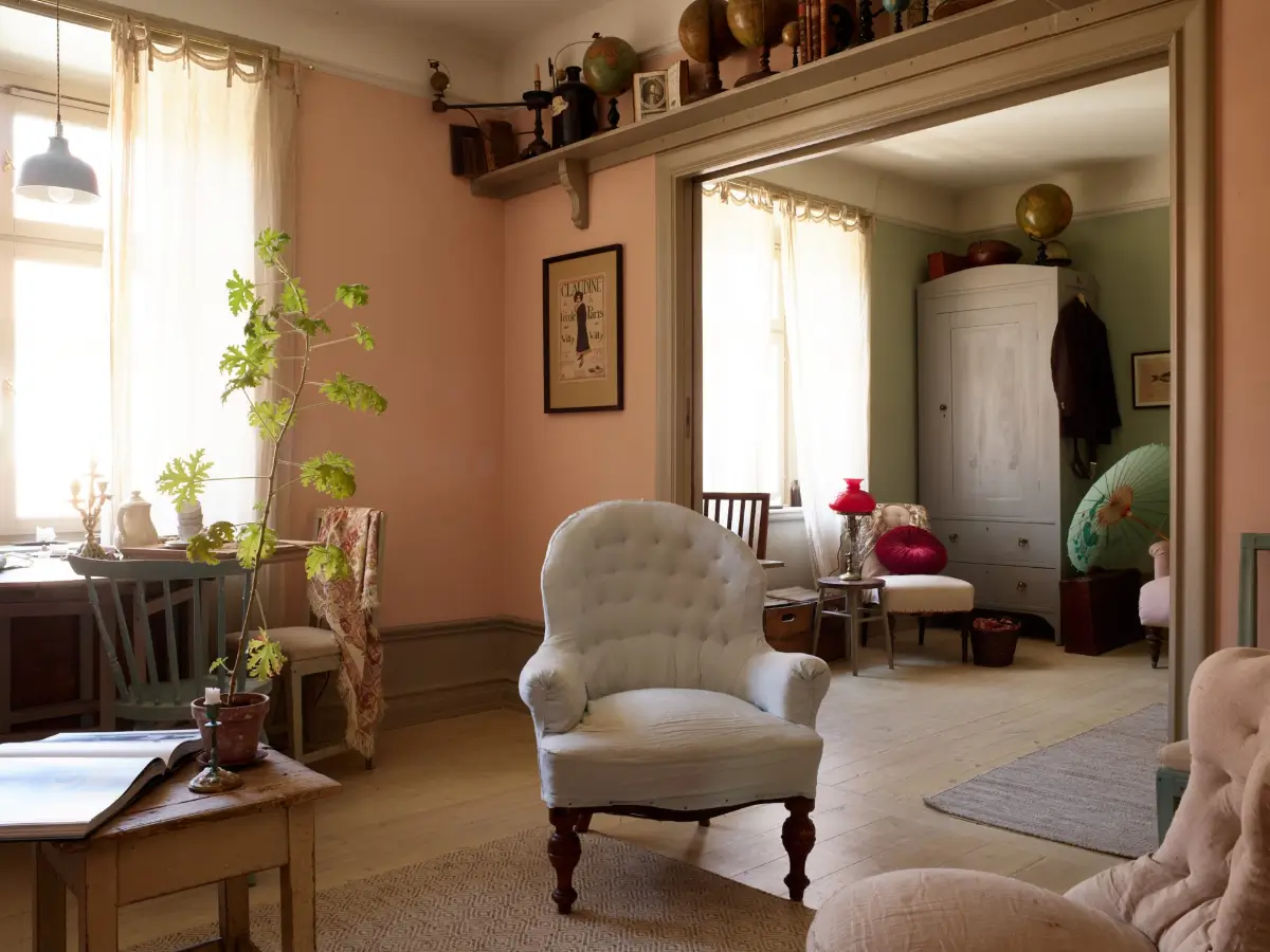 Period Character and William Morris Wallpaper in a Romantic Stockholm Apartment 16 romantic-vintage-apartment-period-details-wallpaper-stockholm-nordroom
