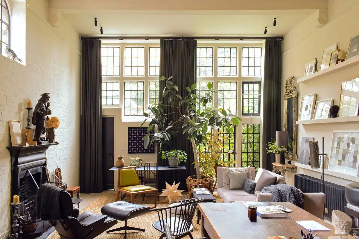 A Spectacular Split-Level Apartment in Vauxhall's Former Art School 2 split-level-apartment-school-conversion-london