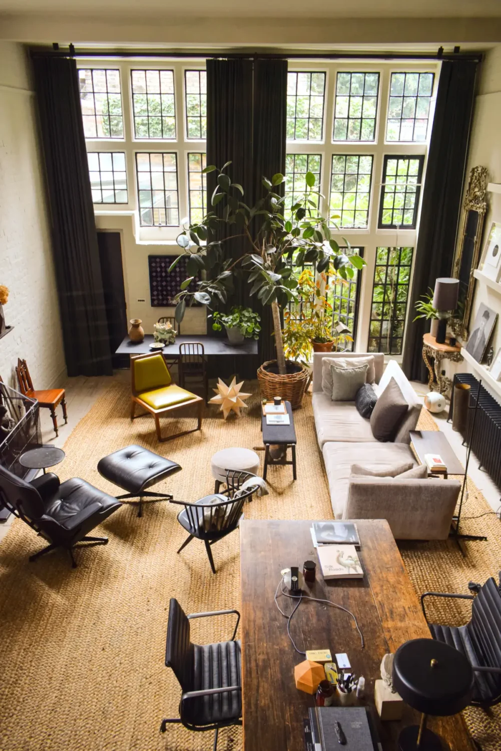 Best of 2025: Living Rooms 70 split-level-apartment-school-conversion-london