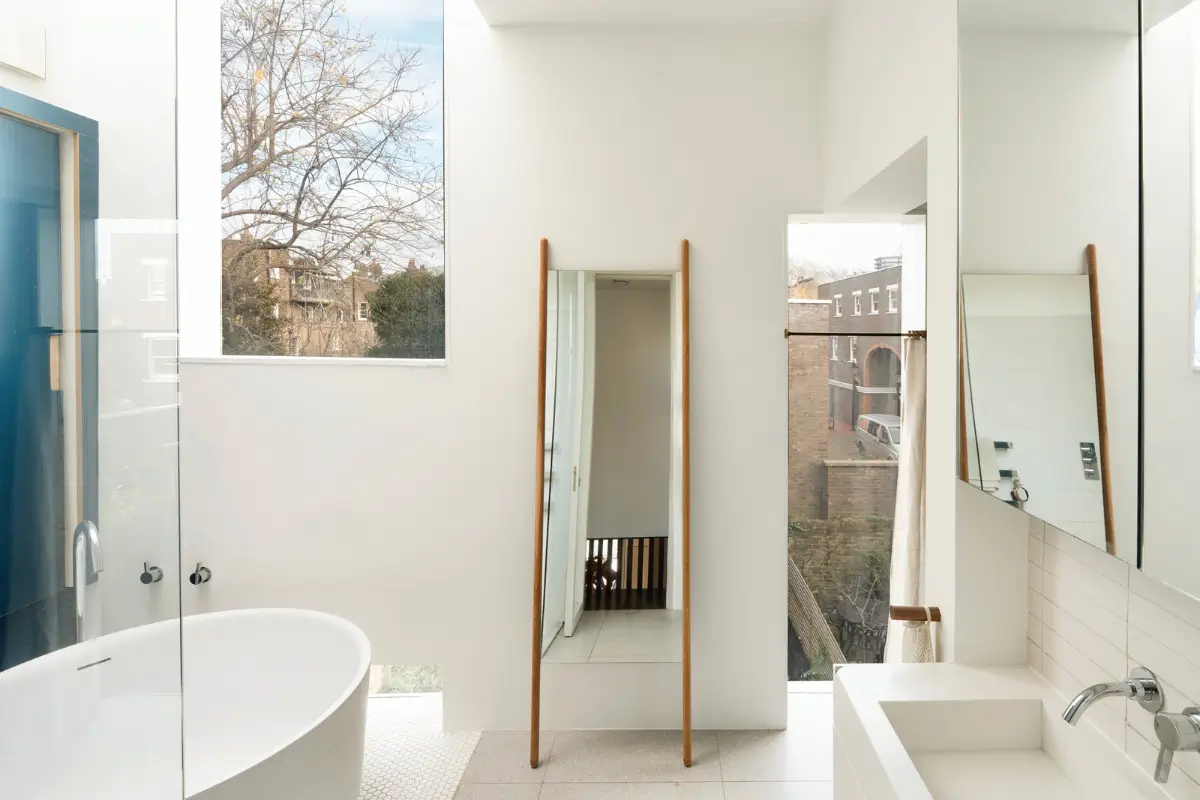 Modern Concrete and Oak Interiors in a Victorian House Designed by David Adjaye 22 swarovski-house-london-David-Adjaye