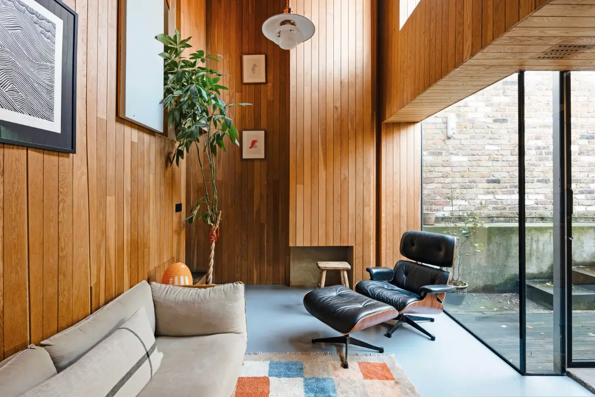 Modern Concrete and Oak Interiors in a Victorian House Designed by David Adjaye 2 swarovski-house-london-David-Adjaye