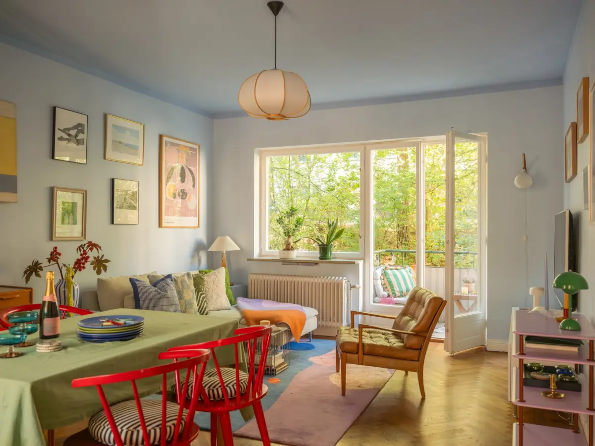 A Colorful and Bright 1930s Apartment in Stockholm 3 colorful-1930s-apartment-stockholm-nordroom