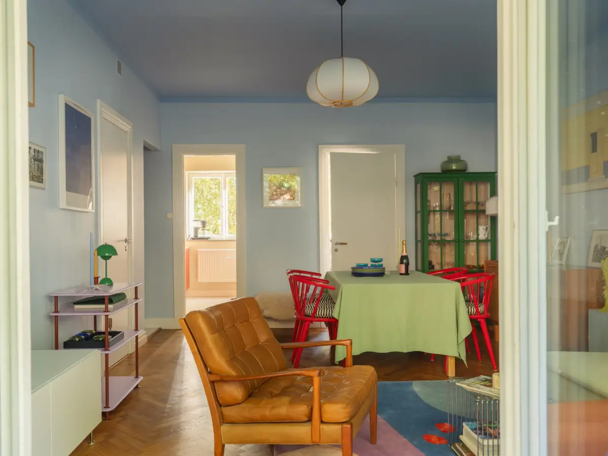 A Colorful and Bright 1930s Apartment in Stockholm 8 colorful-1930s-apartment-stockholm-nordroom