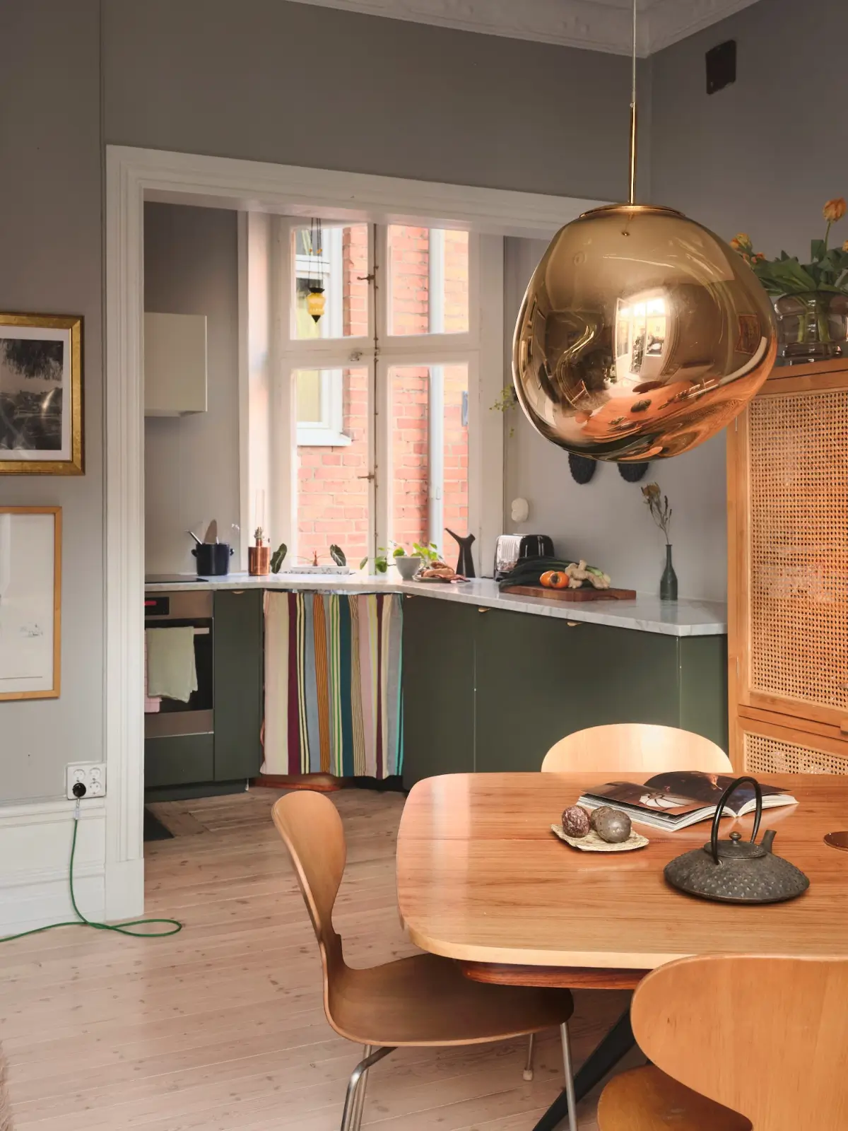 gray-turn-of-the-century-stockholm-apartment-green-kitchen-nordroom