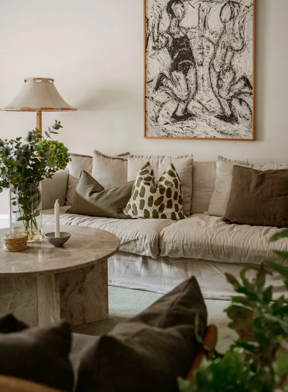 A 1920s Apartment Decorated in Blue and Green Tones 3 green-blue-tones-1920s-apartment-stockholm