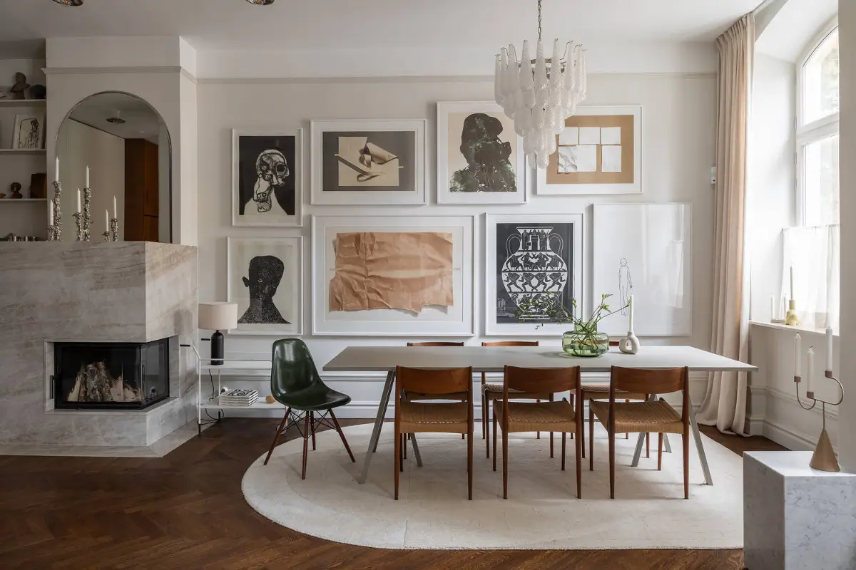 A Stylish and Luxurious Renovated Townhouse in Stockholm 1 renovated-19th-century-townhouse-stockholm