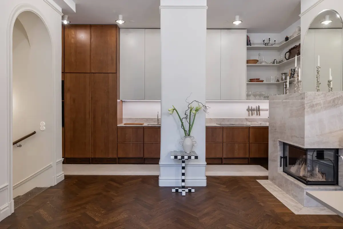 A Stylish and Luxurious Renovated Townhouse in Stockholm 6 renovated-19th-century-townhouse-stockholm