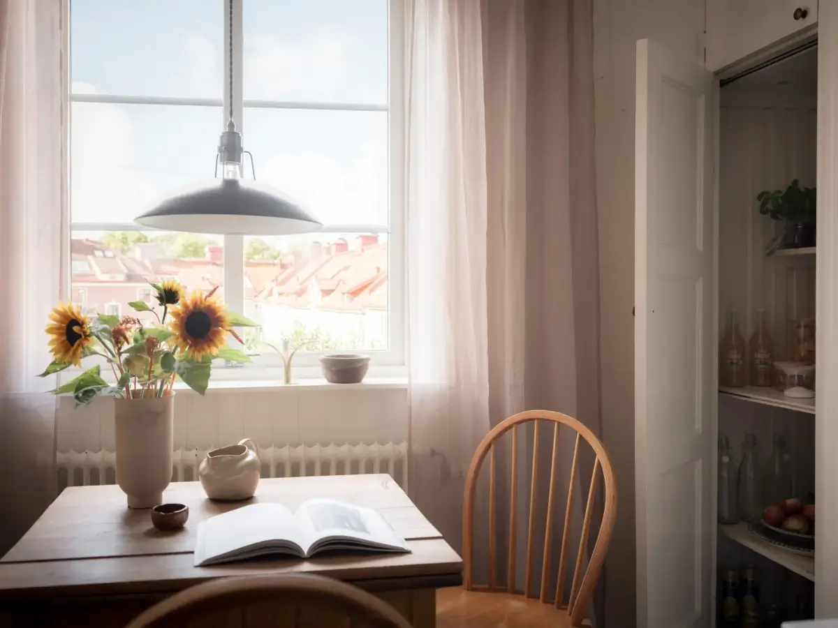 A Renovated Duplex Apartment with a Roof Terrace 28 scandi-duplex-apartment-exposed-beams-brick-nordroom