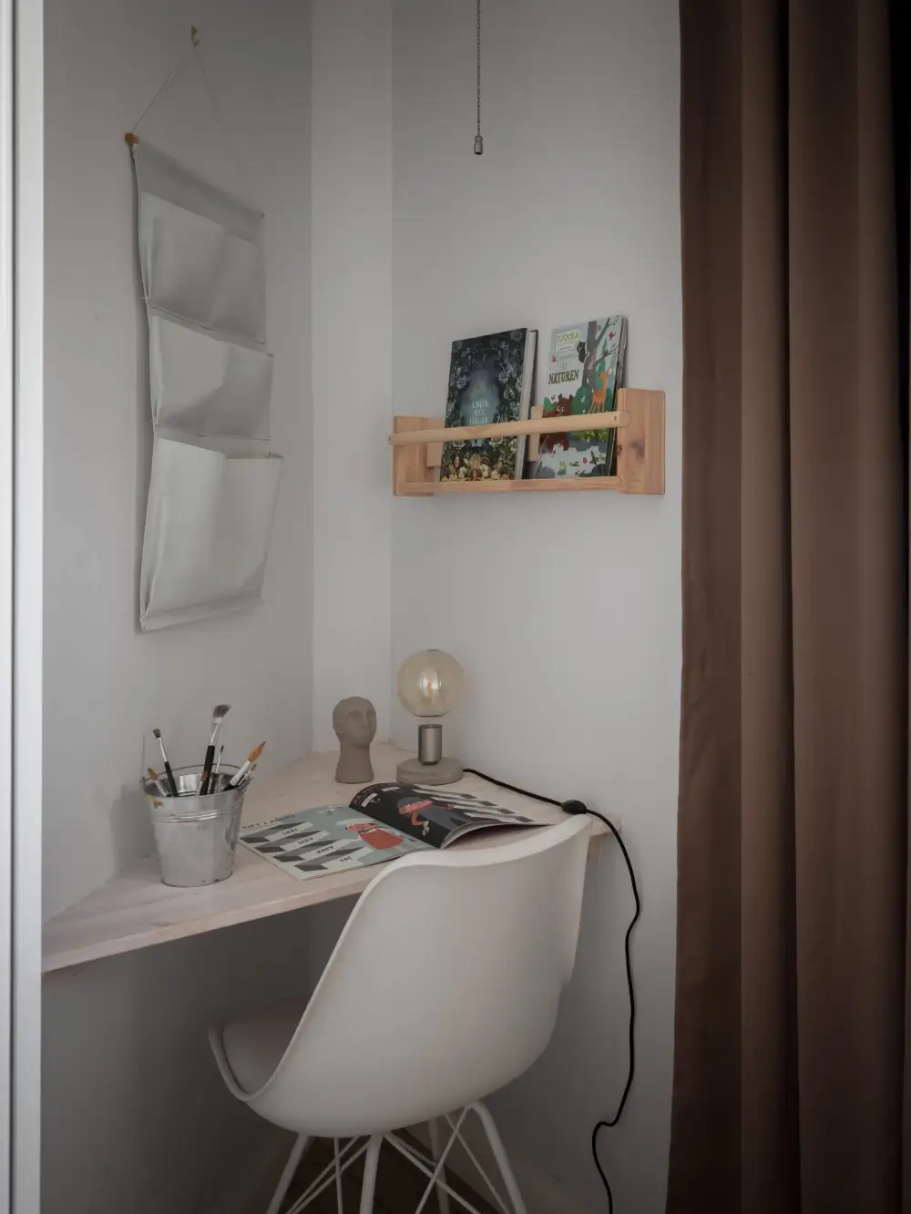 A Renovated Duplex Apartment with a Roof Terrace 36 scandi-duplex-apartment-exposed-beams-brick-nordroom