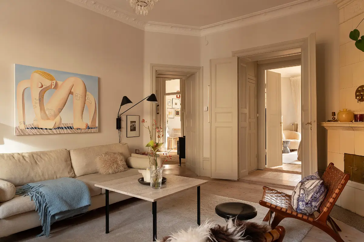 A Stylish Light-Filled Apartment in an Early 20th-Century Stockholm Building 6 tasteful-early-20th-century-apartment-stockholm-nordroom