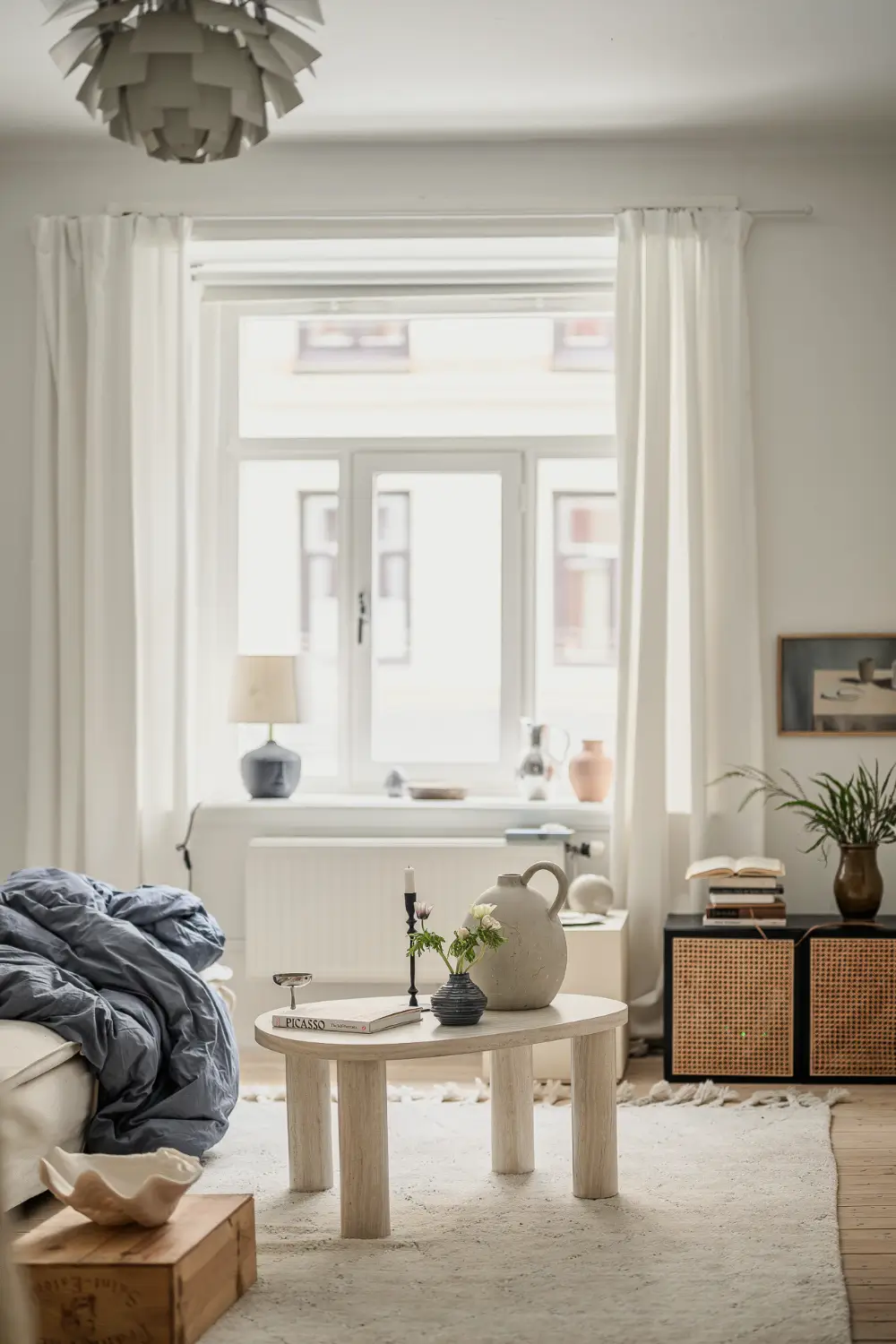 A Narrow Scandinavian Apartment with a Charming Blue Bedroom 15 turn-of-the-century-scandinavian-apartment-nordroom