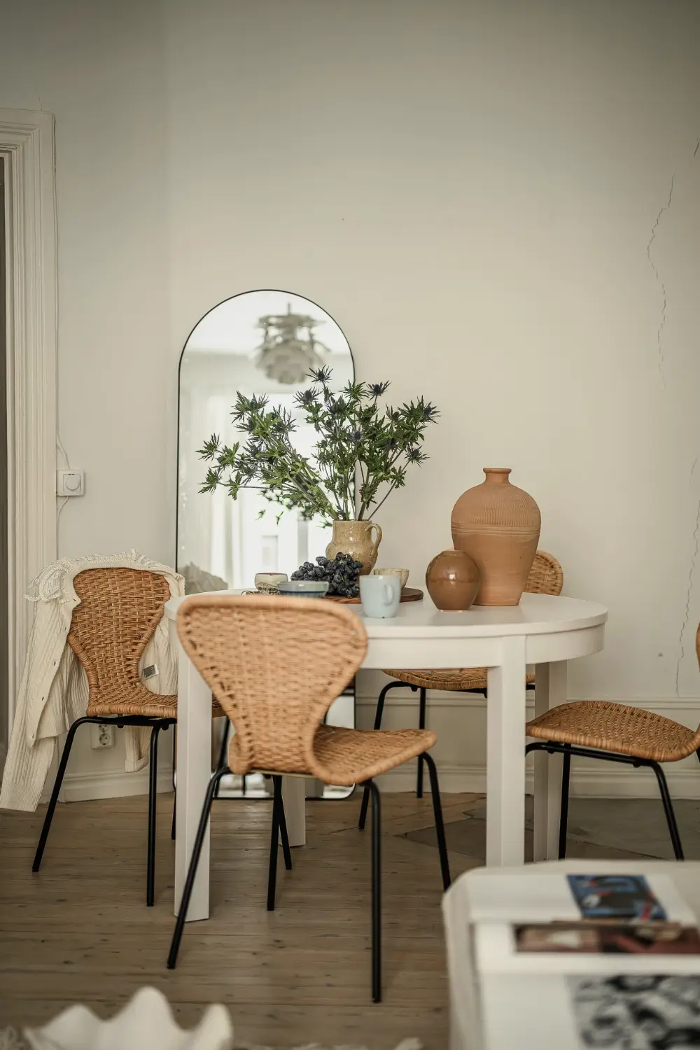 A Narrow Scandinavian Apartment with a Charming Blue Bedroom 18 turn-of-the-century-scandinavian-apartment-nordroom