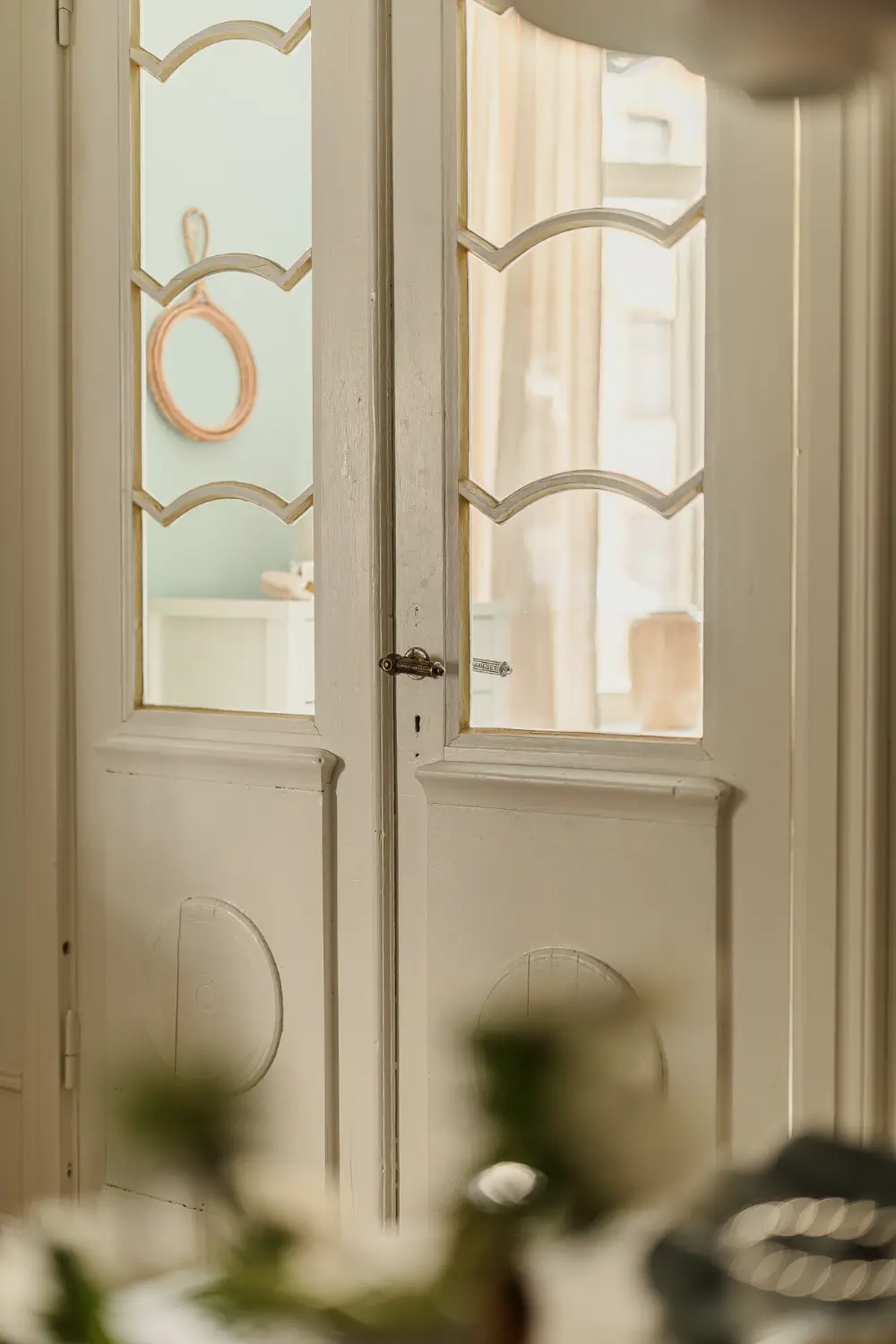 A Narrow Scandinavian Apartment with a Charming Blue Bedroom 7 turn-of-the-century-scandinavian-apartment-nordroom