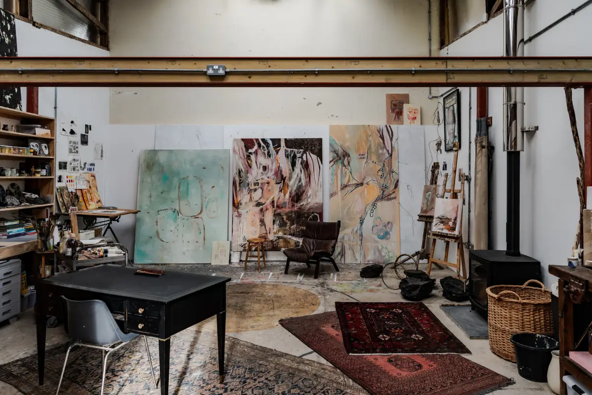 An Abandoned Victorian Walled Garden Transformed into a Unique Artist Home 20 unique-artist-home-south-of-england