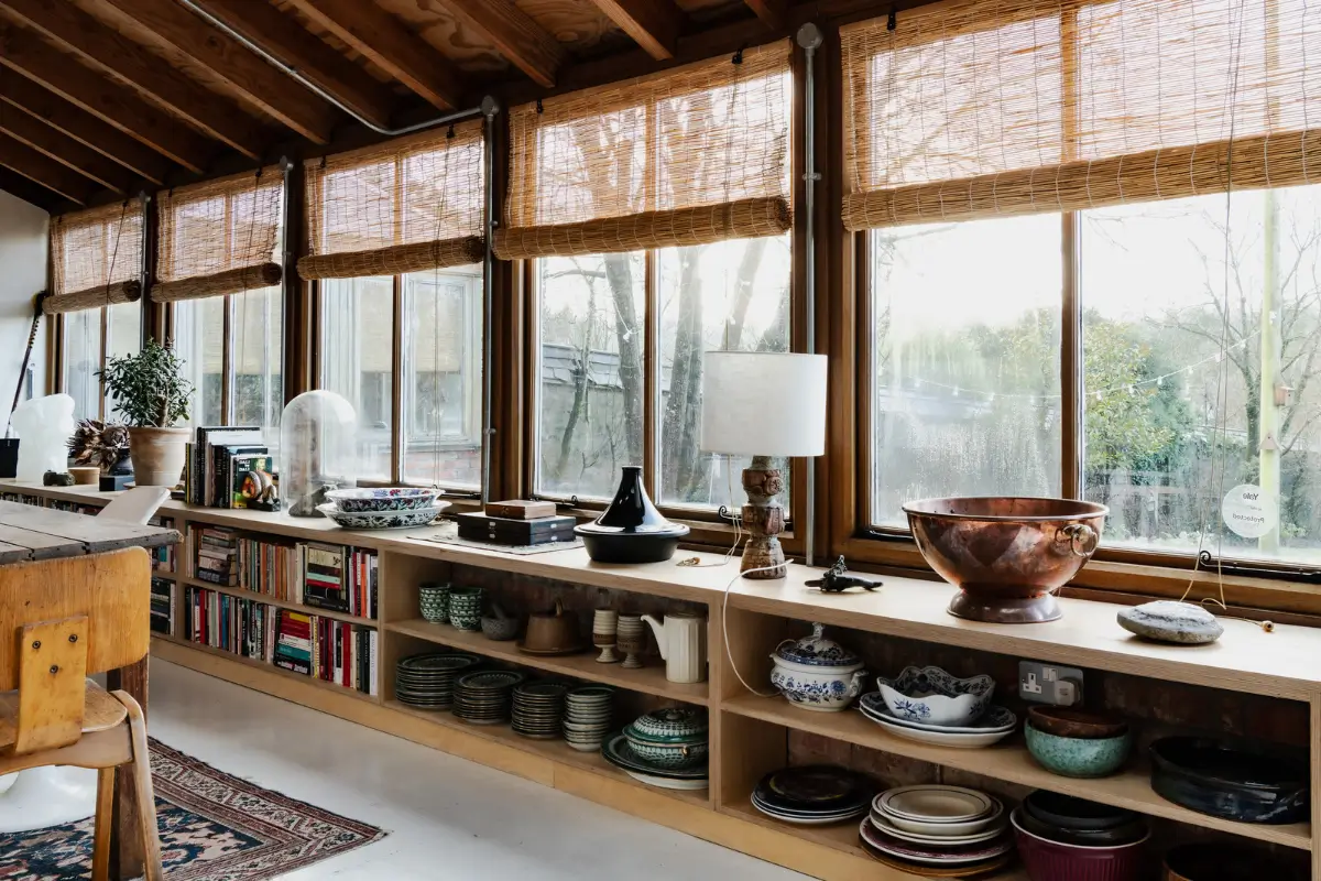 An Abandoned Victorian Walled Garden Transformed into a Unique Artist Home 6 unique-artist-home-south-of-england