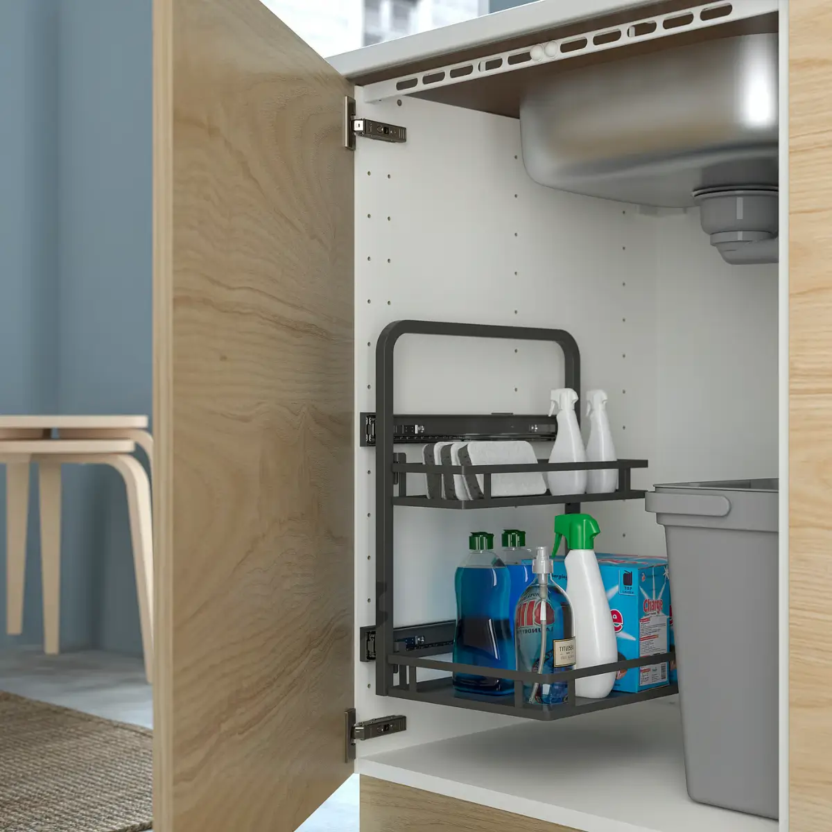 Small Space, Big Style: How to Design a Teeny-Tiny Kitchen That Works 22 utrusta ikea cabinet storage Small Space, Big Style: How to Design a Teeny-Tiny Kitchen That Works