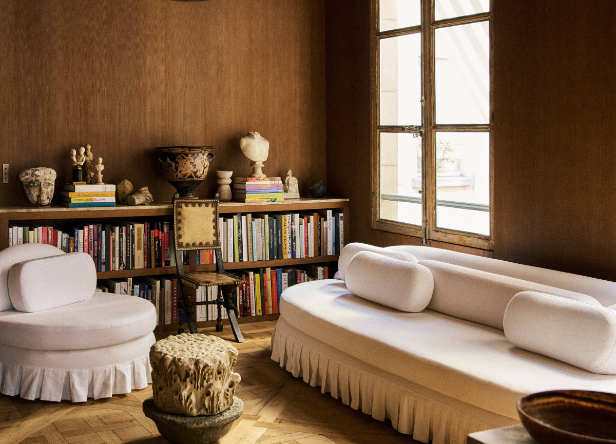 10 Sofa Trends for 2026: The Year the Couch Became the Main Character 2 PIERRE AUGUSTIN ROSE Palais Royal FrouFrou Sofa 10 Sofa Trends for 2026: The Year the Couch Became the Main Character