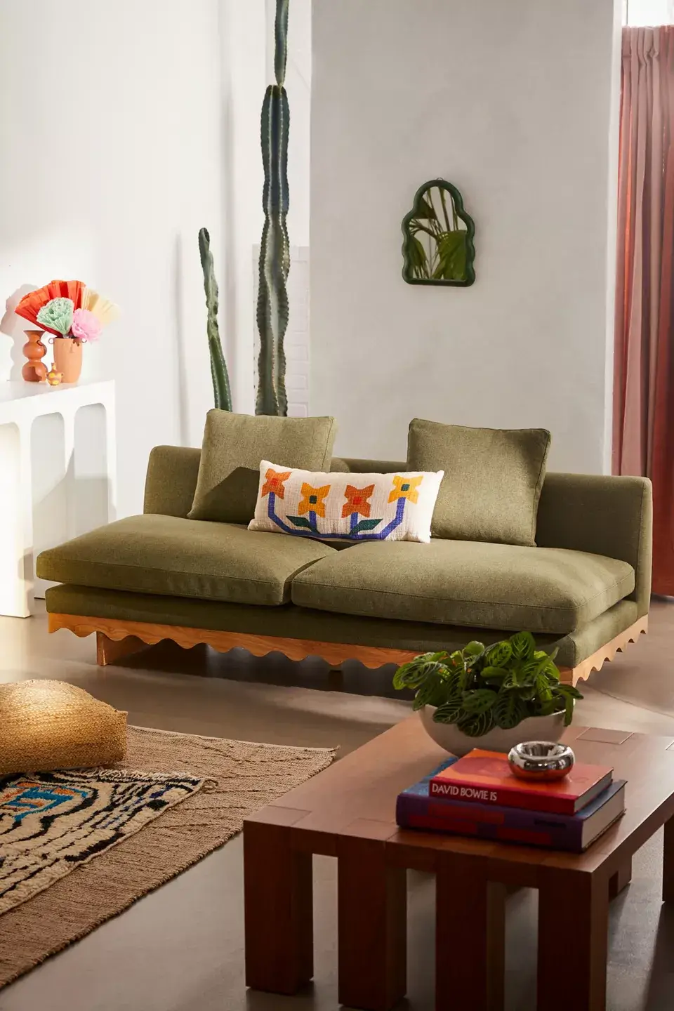 10 Sofa Trends for 2026: The Year the Couch Became the Main Character 9 Roma Scalloped Armless Sofa nordroom 10 Sofa Trends for 2026: The Year the Couch Became the Main Character