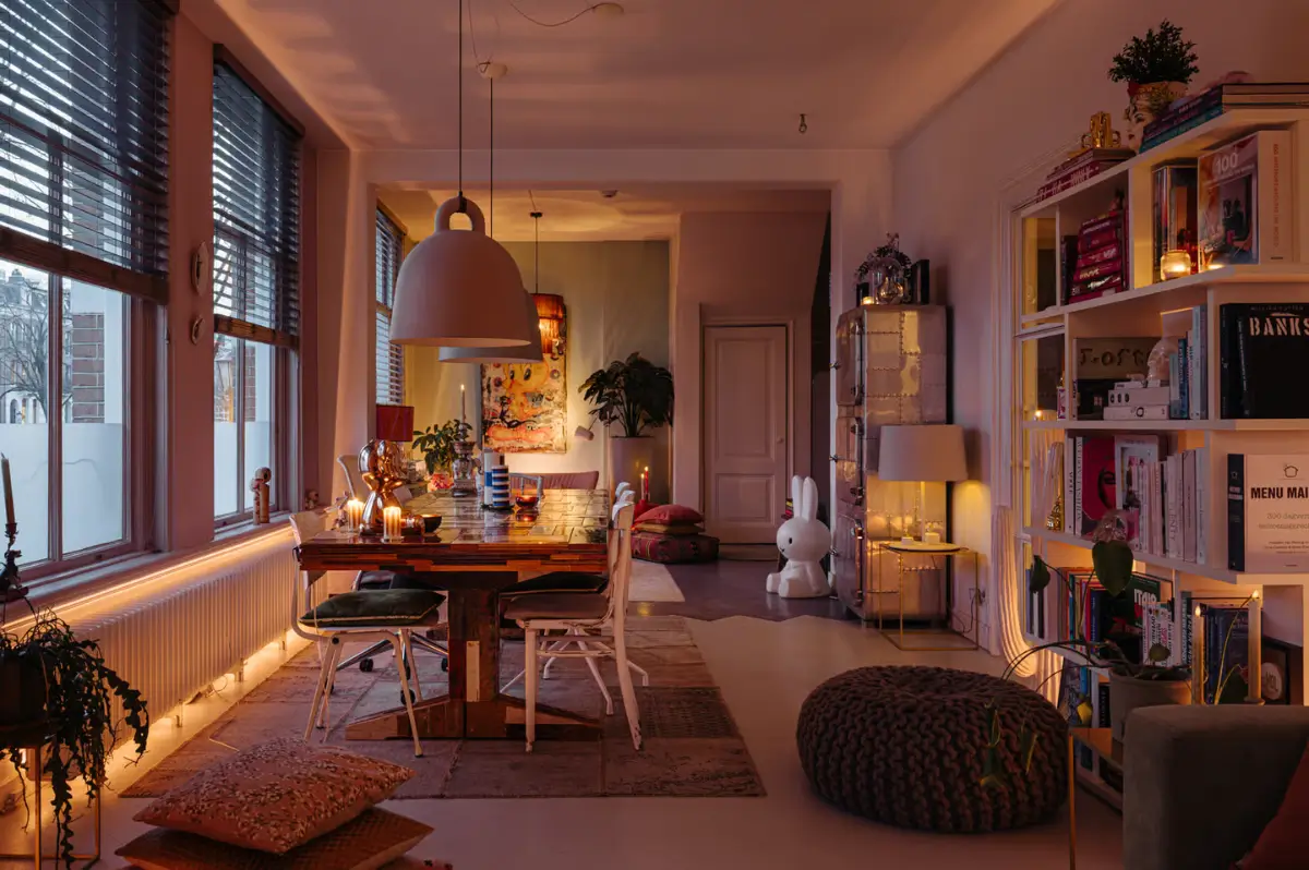 A Bright, Late 19th-Century Corner Apartment in Amsterdam 12 duplex-corner-apartment-amsterdam