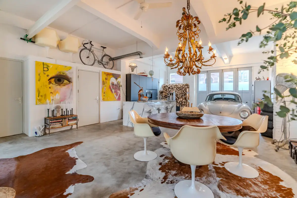 A Former Sawmill Converted into a Raw, Industrial Home 2 former-sawmill-turned-raw-industrial-home-netherlands